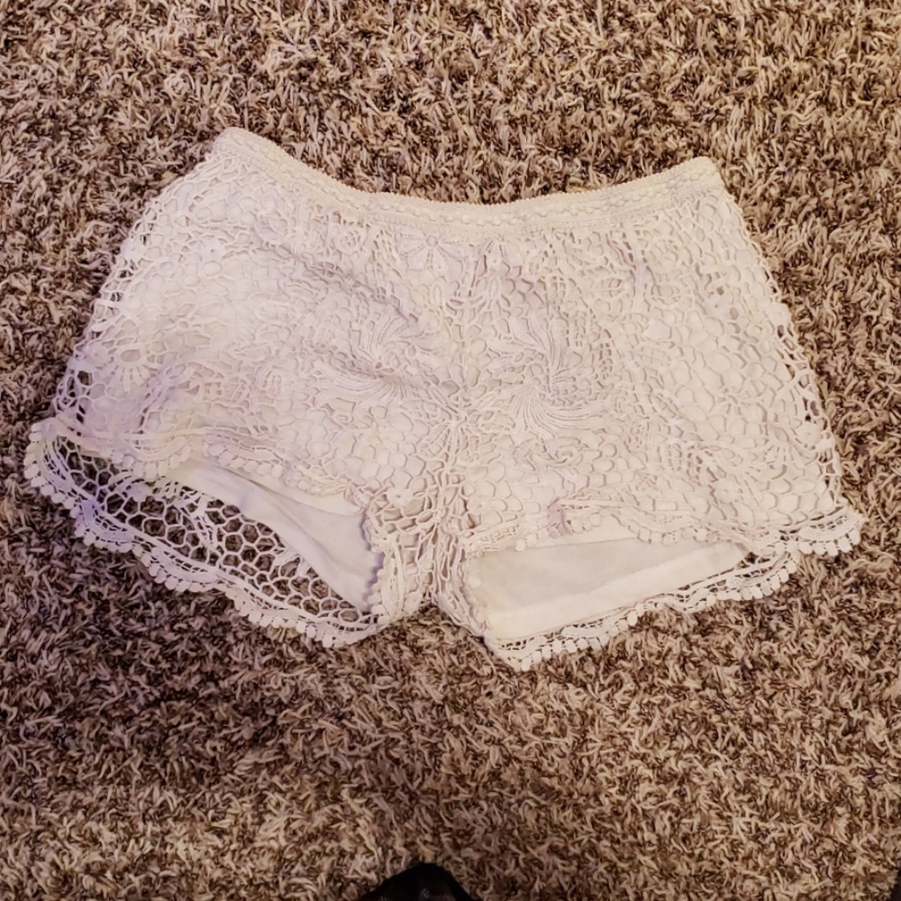 High waisted shorts